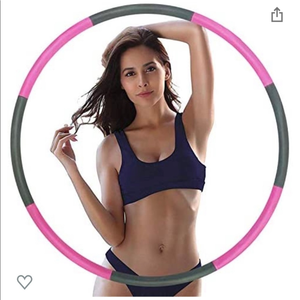 Weighted hula hoop